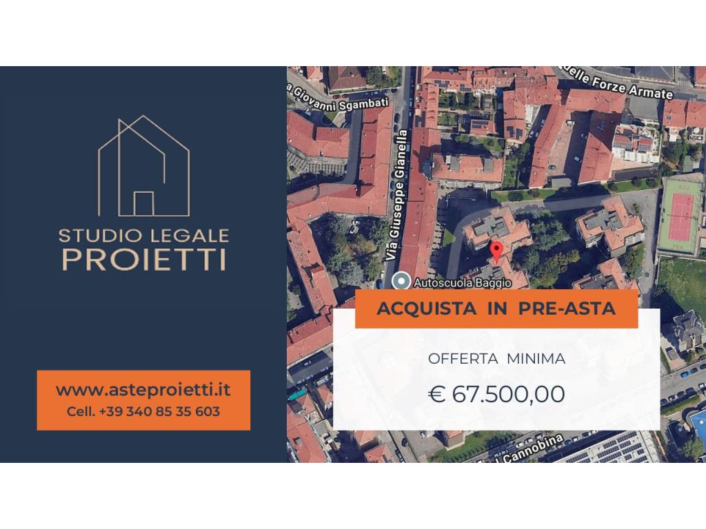appartamento in vendita a Milano in zona Baggio