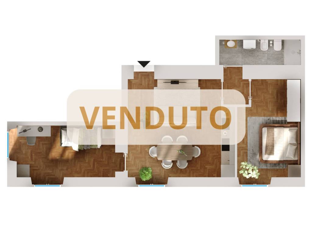 appartamento in vendita a Milano