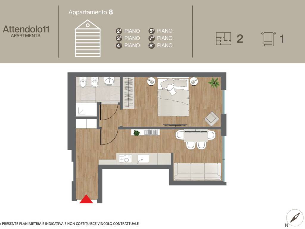 appartamento in vendita a Milano in zona Crescenzago