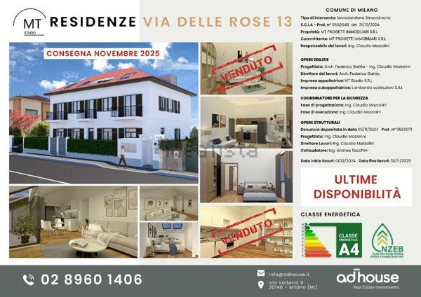 appartamento in vendita a Milano