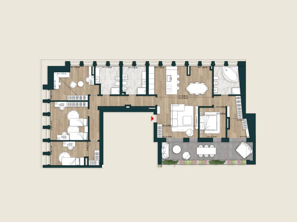 appartamento in vendita a Milano in zona Bovisa