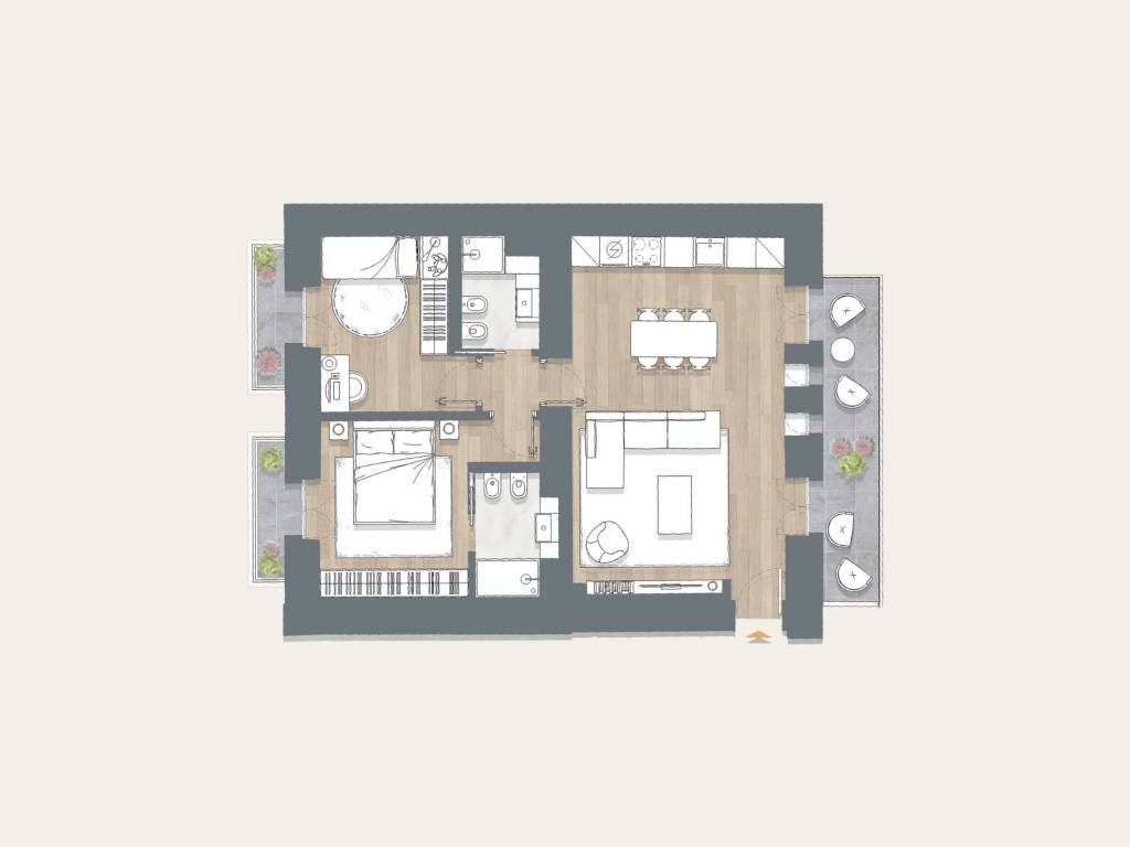 appartamento in vendita a Milano in zona Centro Direzionale