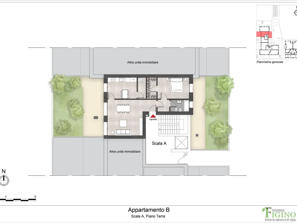 appartamento in vendita a Milano in zona Trenno