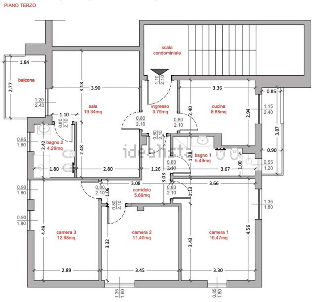 appartamento in vendita a Milano in zona Gallaratese