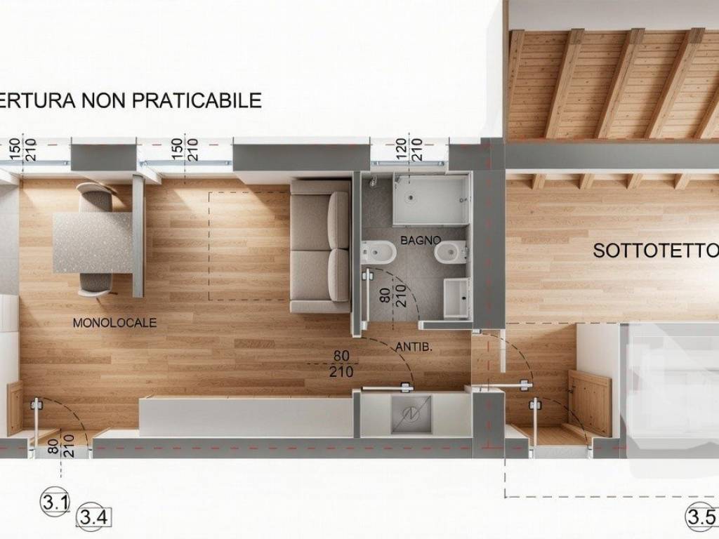 appartamento in vendita a Milano