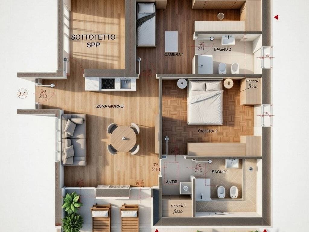 appartamento in vendita a Milano