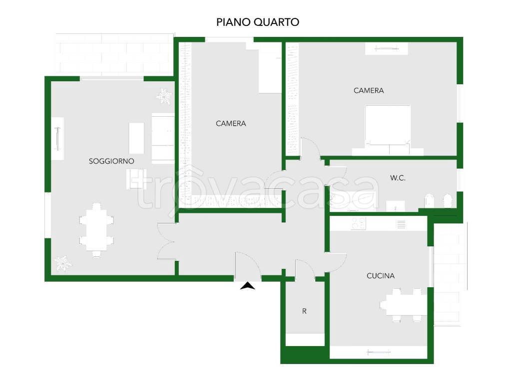 appartamento in vendita a Milano in zona Niguarda