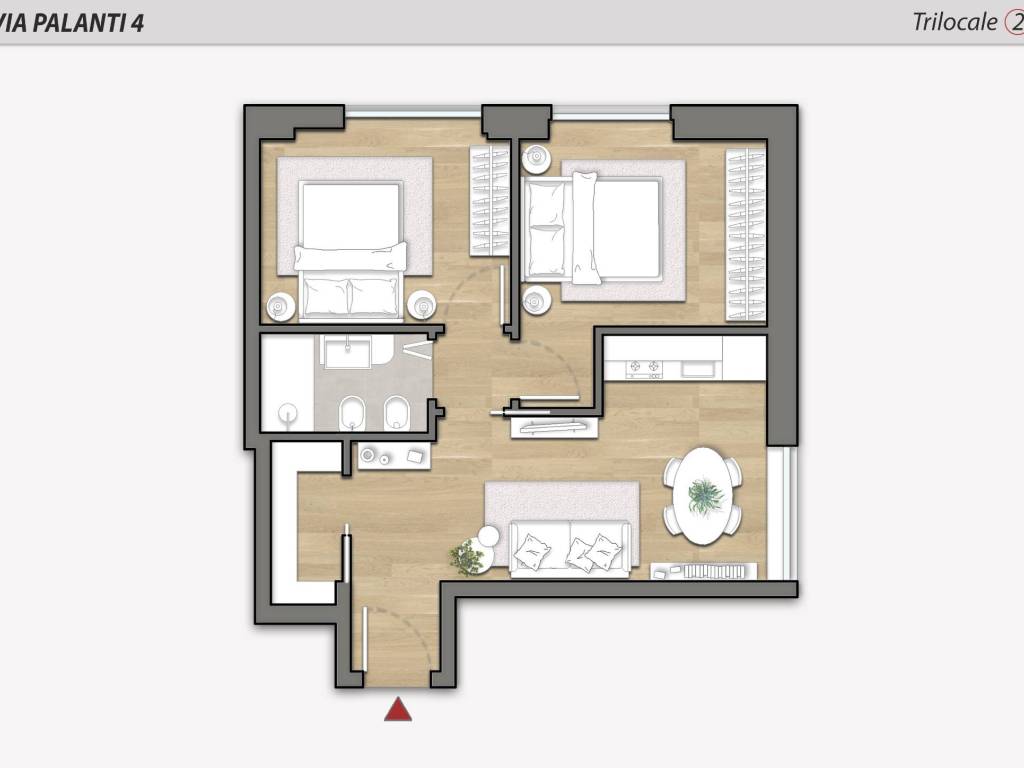 appartamento in vendita a Milano in zona Chiesa Rossa