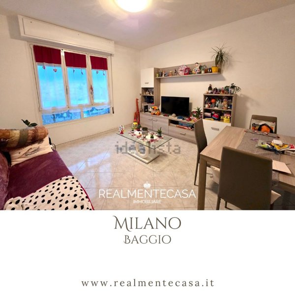appartamento in vendita a Milano in zona Baggio