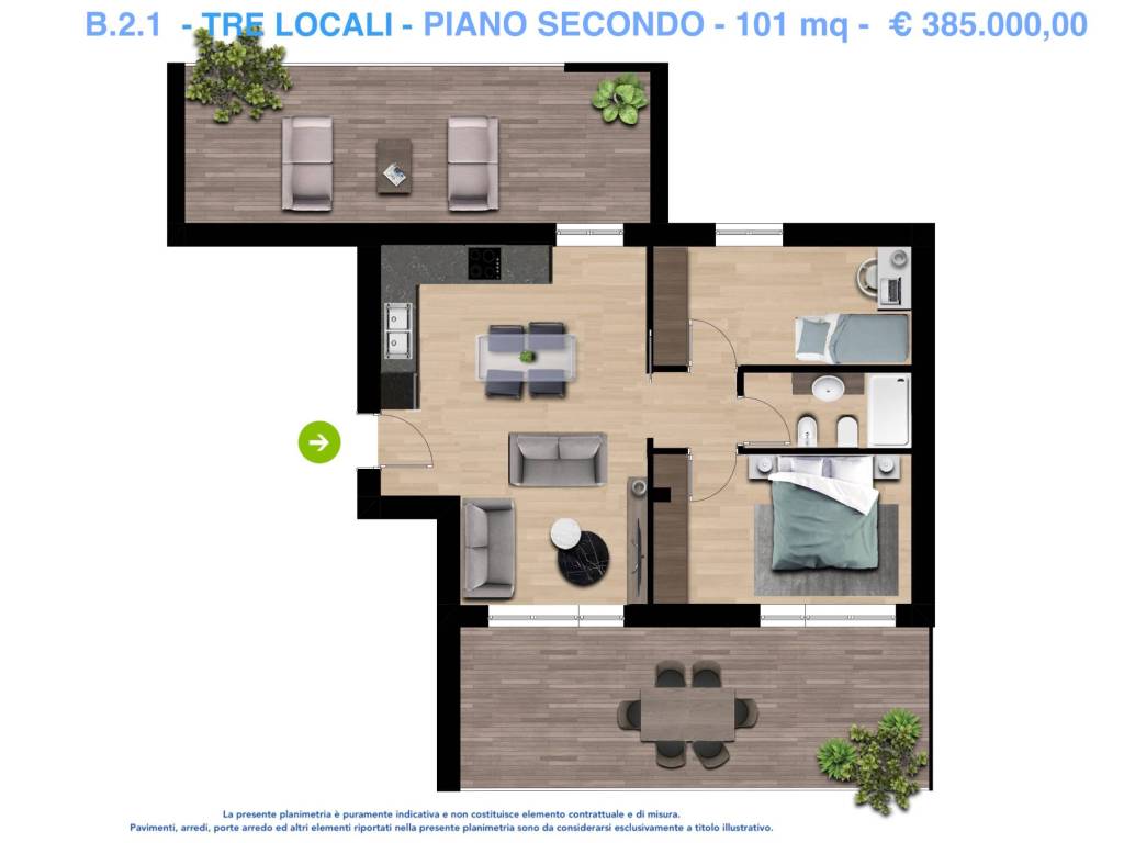 appartamento in vendita a Milano in zona Adriano