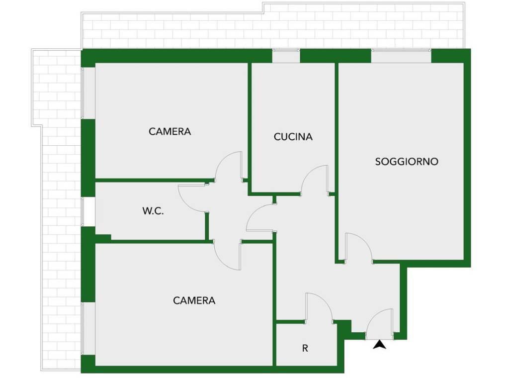 appartamento in vendita a Milano in zona Bovisa