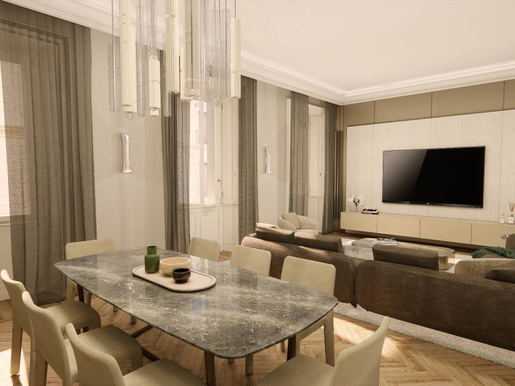 appartamento in vendita a Milano in zona Sempione