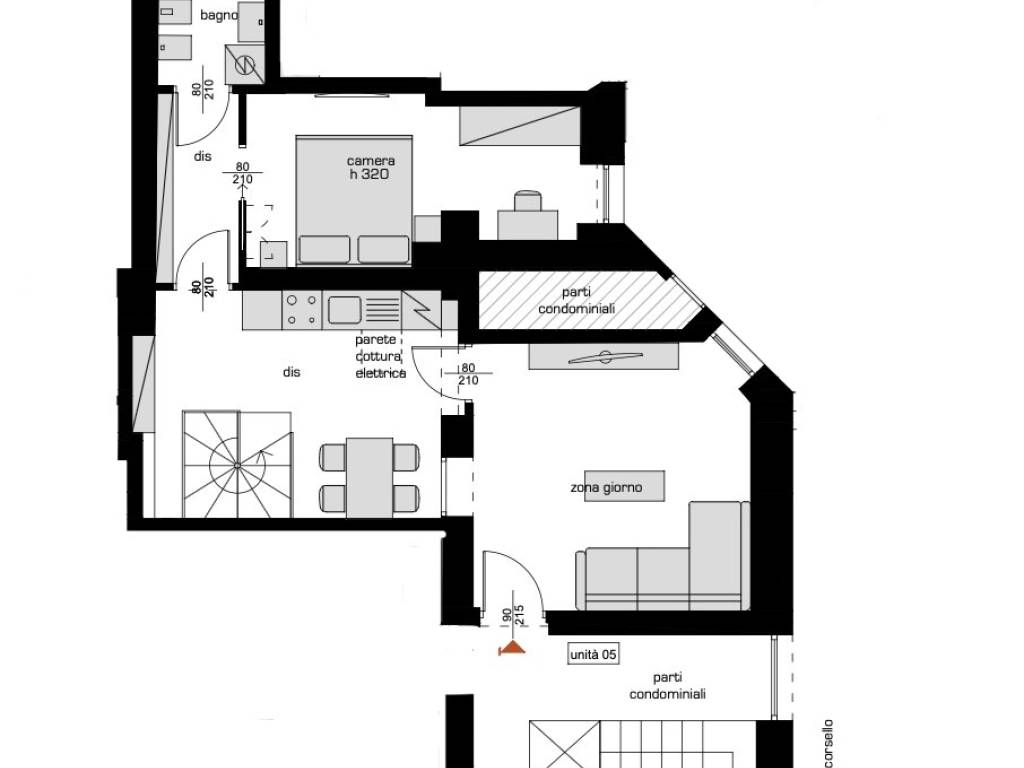 appartamento in vendita a Milano in zona Maggiolina