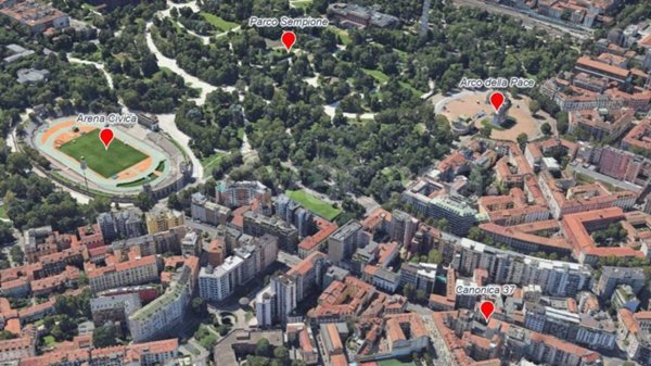 appartamento in vendita a Milano in zona Sempione