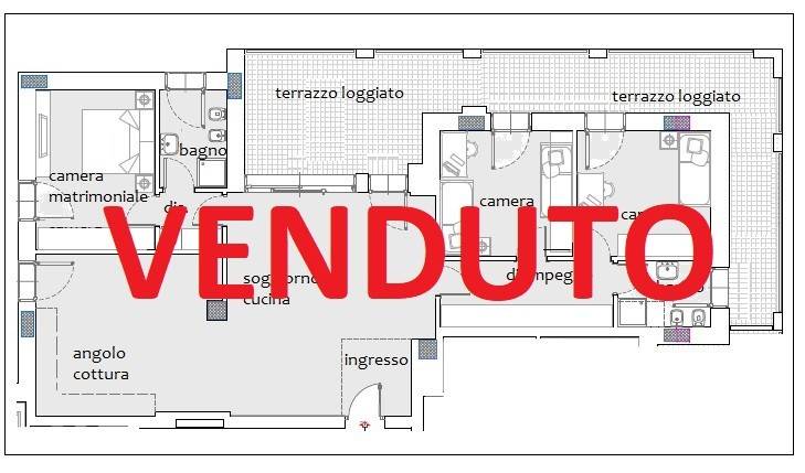 appartamento in vendita a Milano in zona Affori