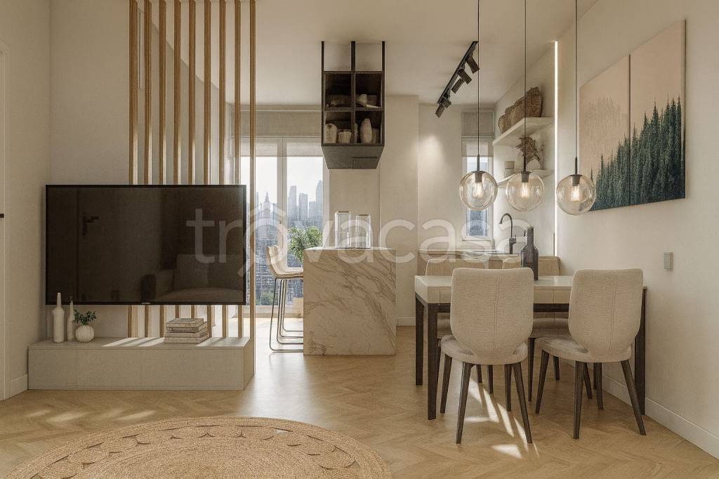 appartamento in vendita a Milano in zona Sempione