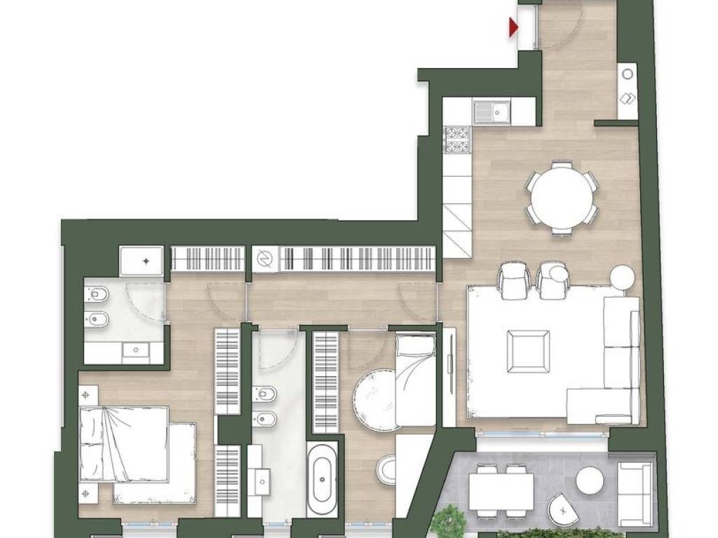 appartamento in vendita a Milano