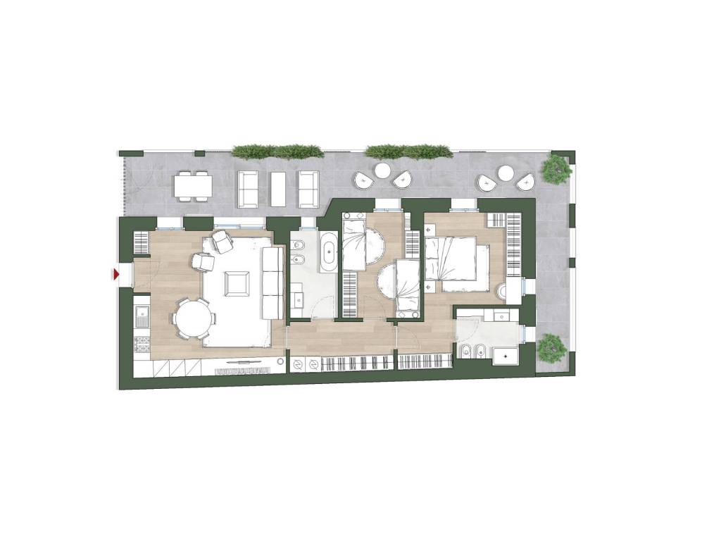 appartamento in vendita a Milano