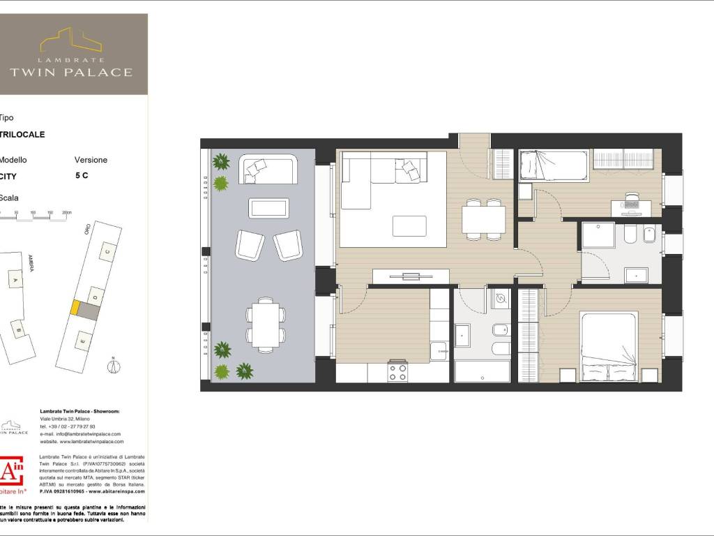 appartamento in vendita a Milano in zona Lambrate