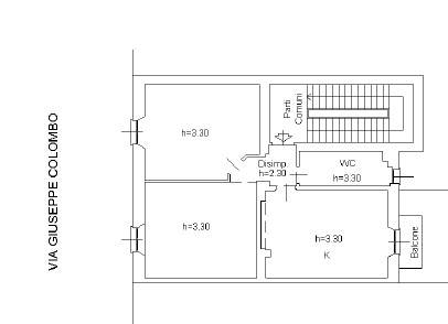appartamento in vendita a Milano in zona Città Studi