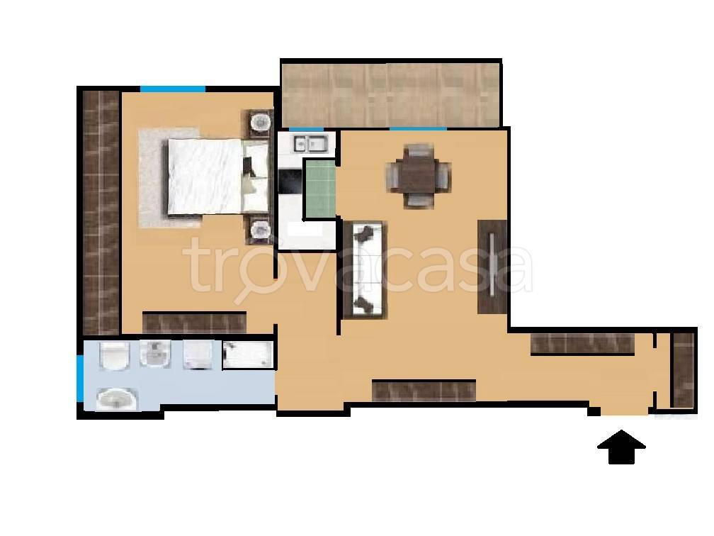 appartamento in vendita a Milano in zona Baggio