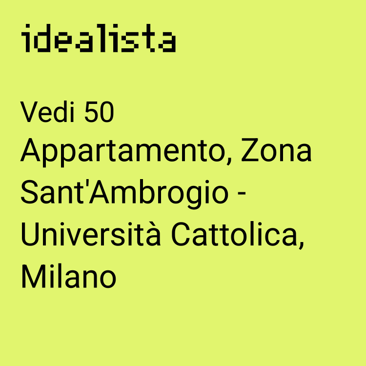 appartamento in vendita a Milano in zona Sant'Ambrogio