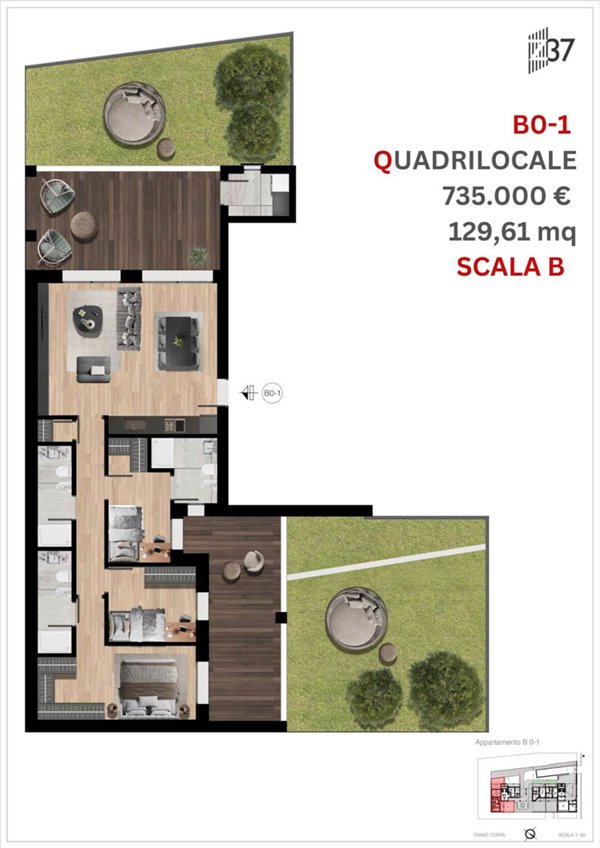 appartamento in vendita a Milano in zona Solari