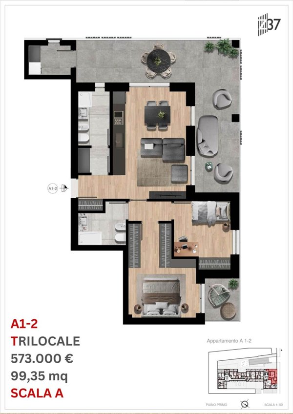 appartamento in vendita a Milano in zona Porta Genova