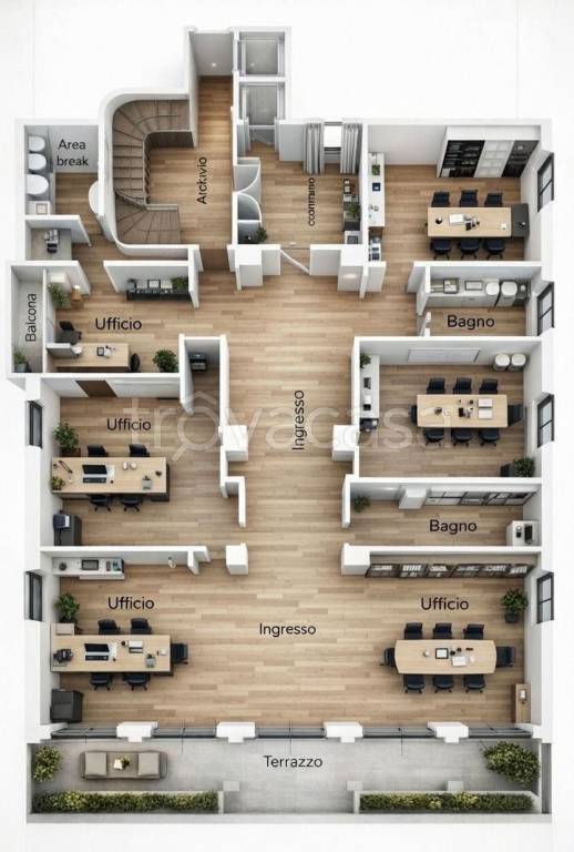 ufficio in vendita a Milano