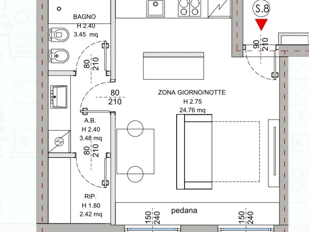 appartamento in vendita a Milano