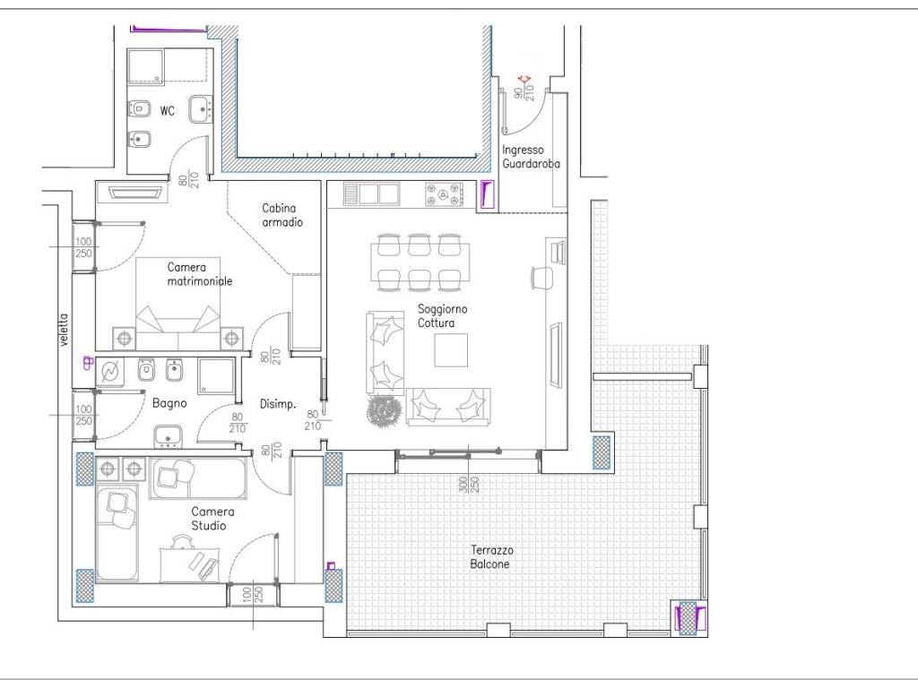 appartamento in vendita a Milano in zona Affori