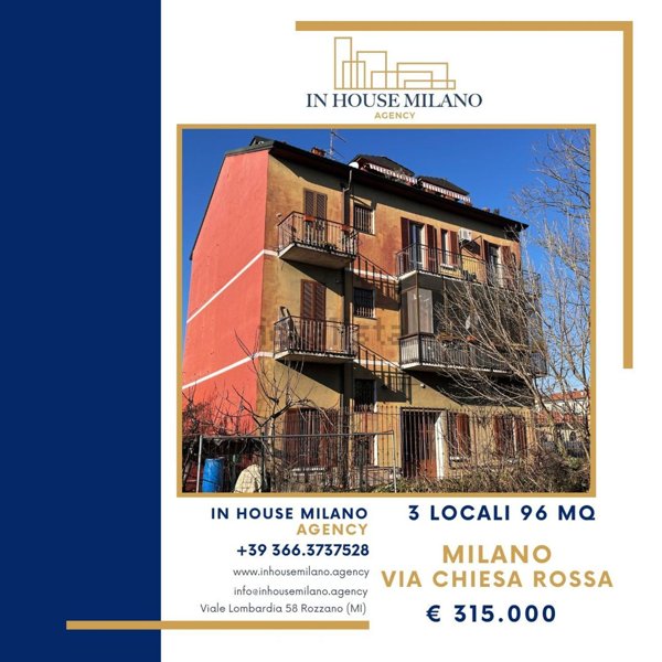 appartamento in vendita a Milano in zona Chiesa Rossa