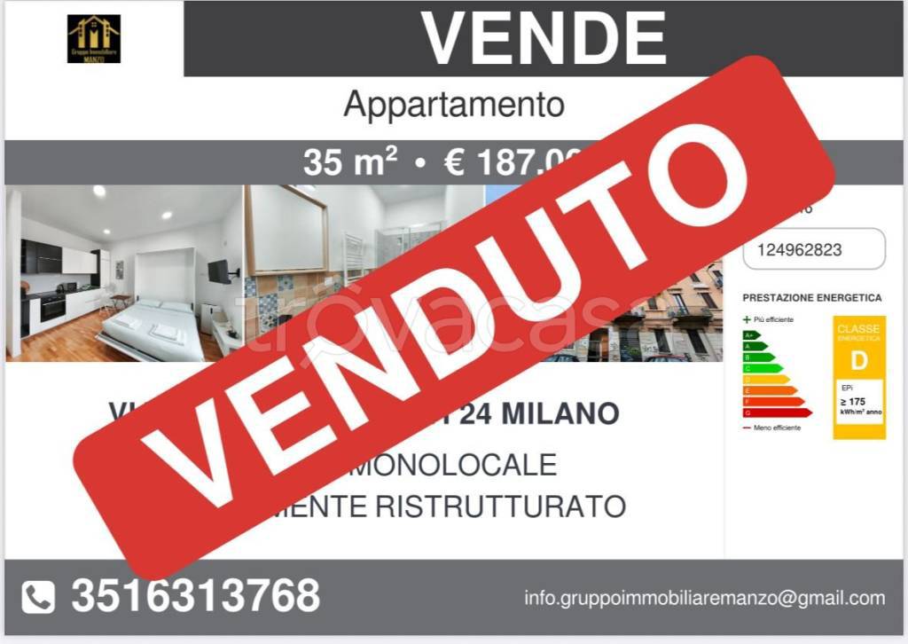 appartamento in vendita a Milano in zona Stazione Centrale