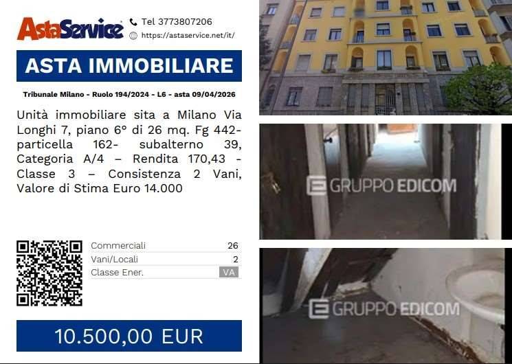 appartamento in vendita a Milano in zona Porta Vittoria