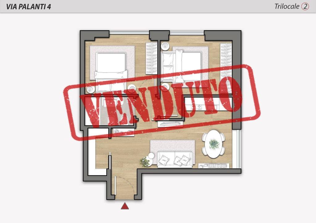 appartamento in vendita a Milano in zona Chiesa Rossa