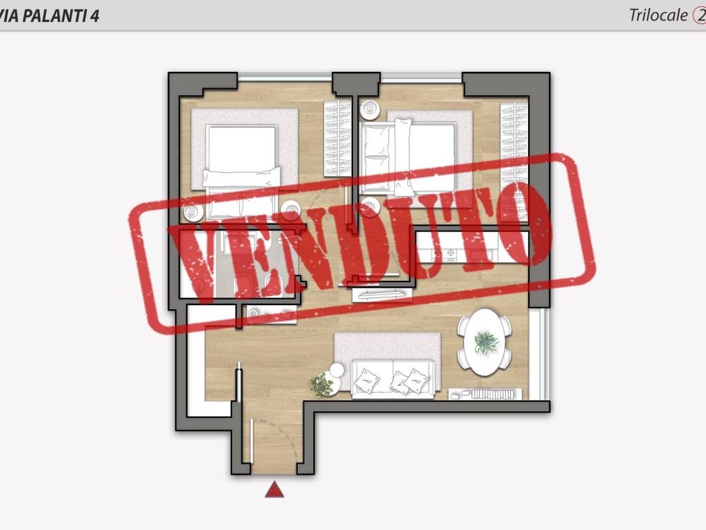 appartamento in vendita a Milano in zona Chiesa Rossa