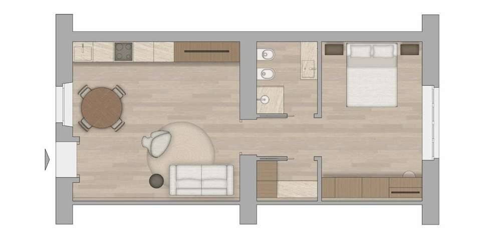 appartamento in vendita a Milano in zona Il Portello