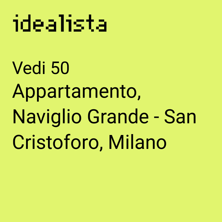 appartamento in vendita a Milano in zona San Cristoforo