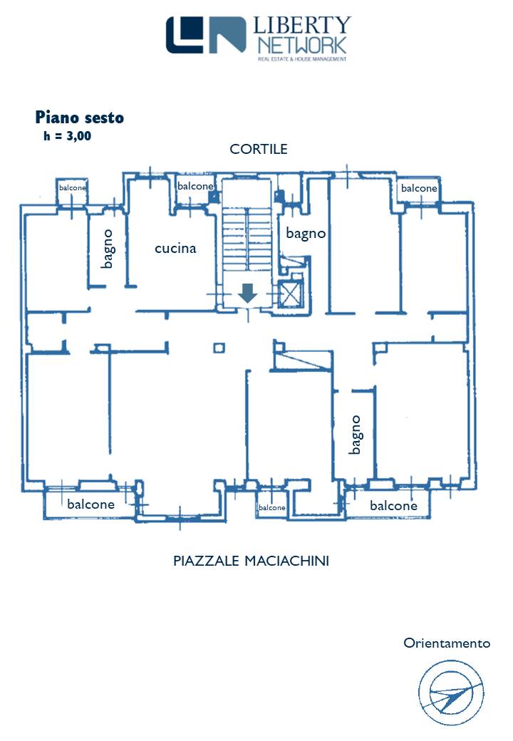 appartamento in vendita a Milano in zona Maciachini