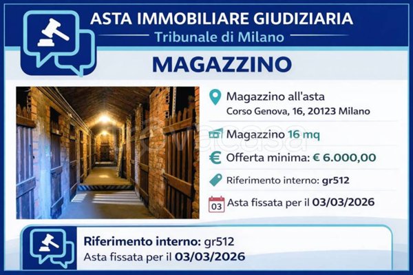 locale di sgombero in vendita a Milano