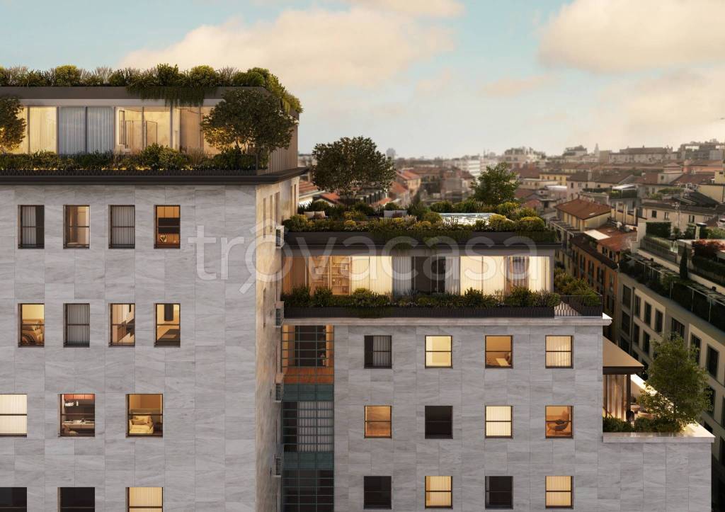 appartamento in vendita a Milano in zona Sempione