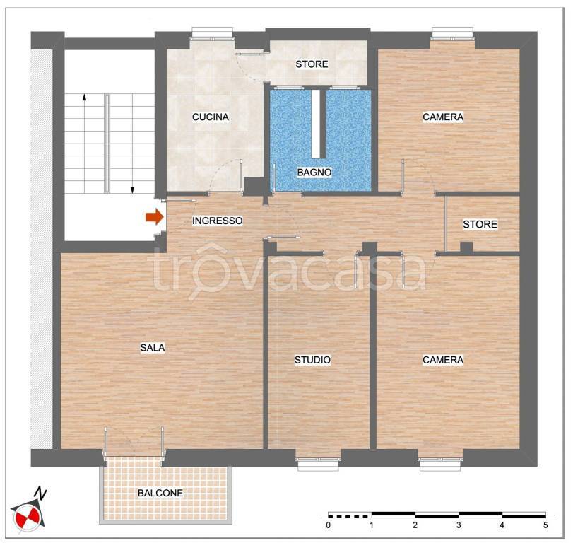 appartamento in vendita a Milano in zona Forlanini