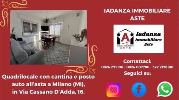 appartamento in vendita a Milano in zona Corvetto