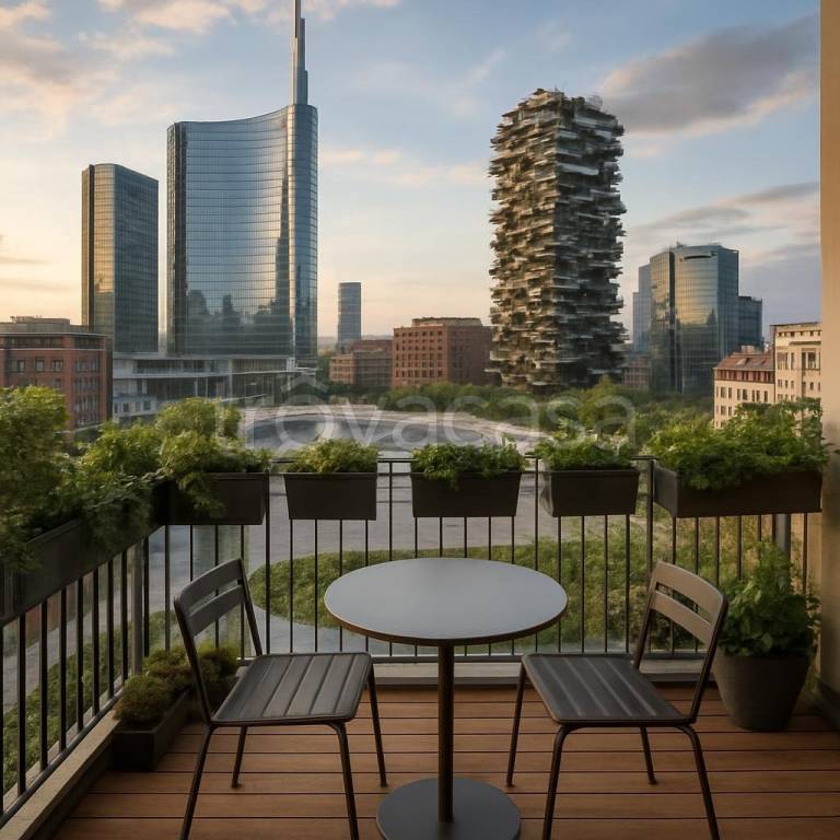 appartamento in vendita a Milano in zona Porta Nuova