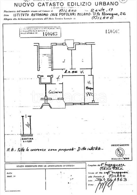 appartamento in vendita a Milano in zona Forlanini