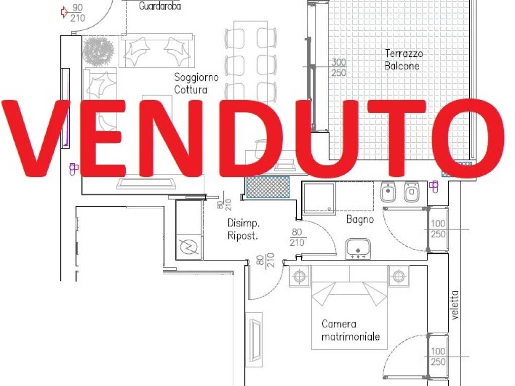 appartamento in vendita a Milano in zona Città Studi