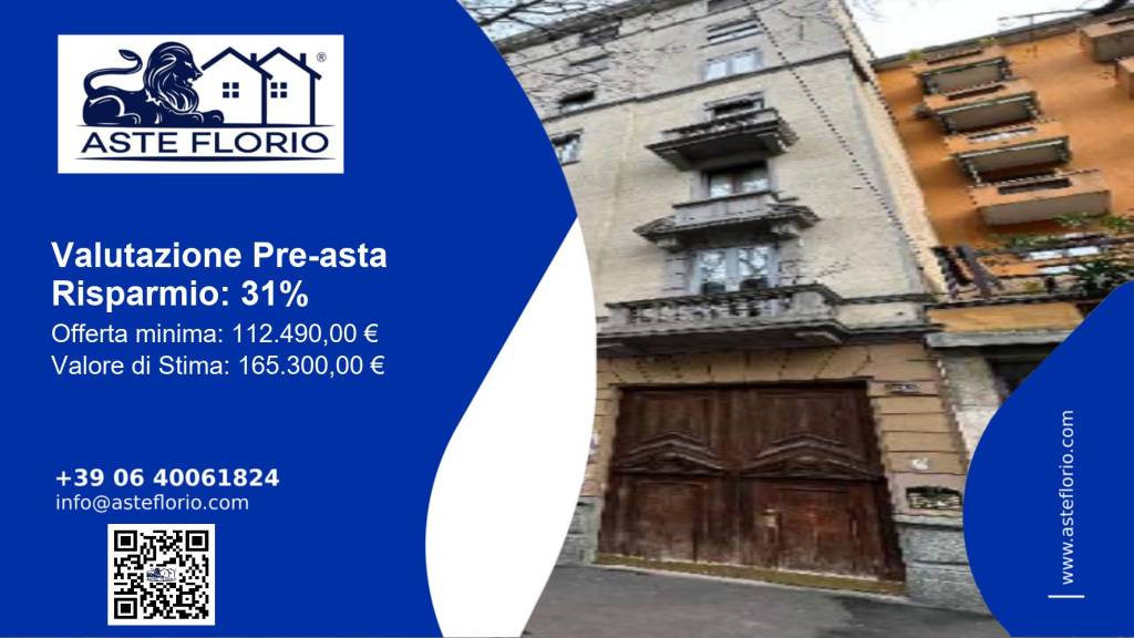 appartamento in vendita a Milano in zona Casoretto