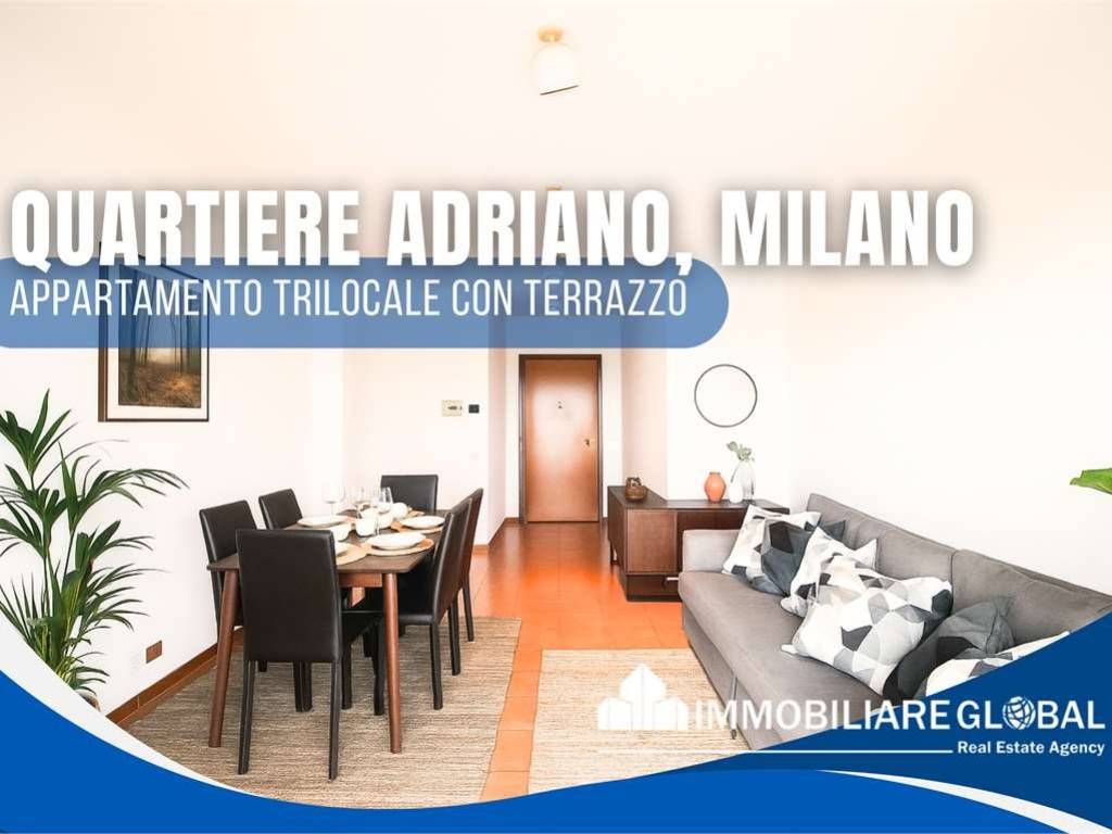 appartamento in vendita a Milano in zona Adriano