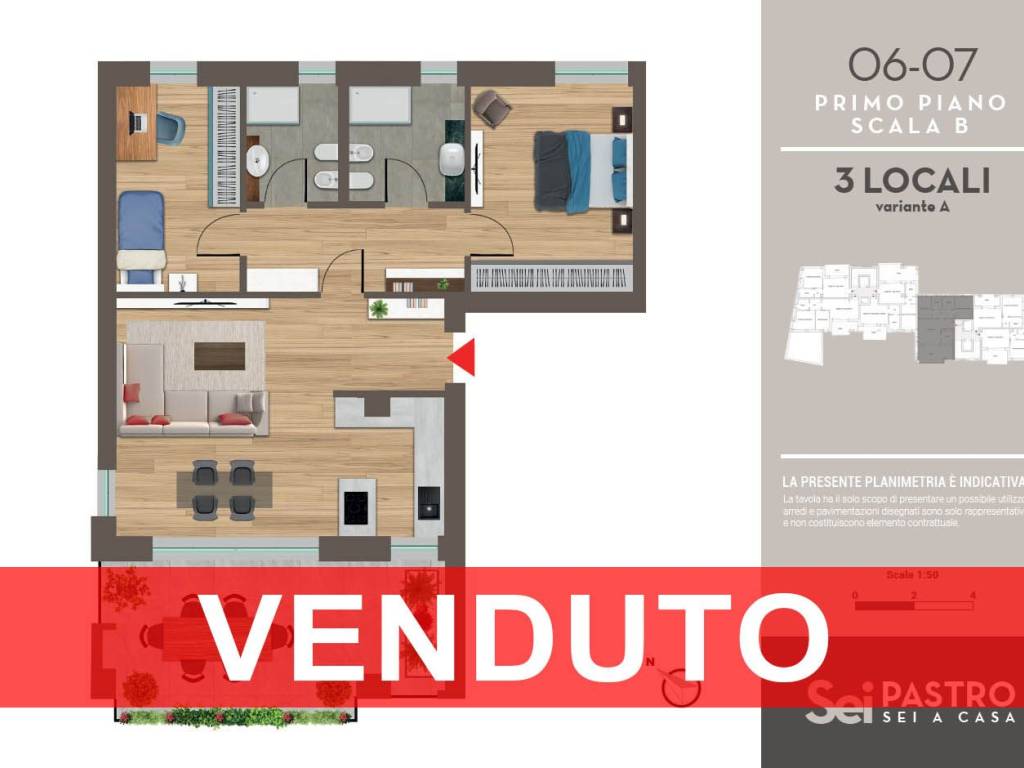 appartamento in vendita a Milano in zona Bovisa