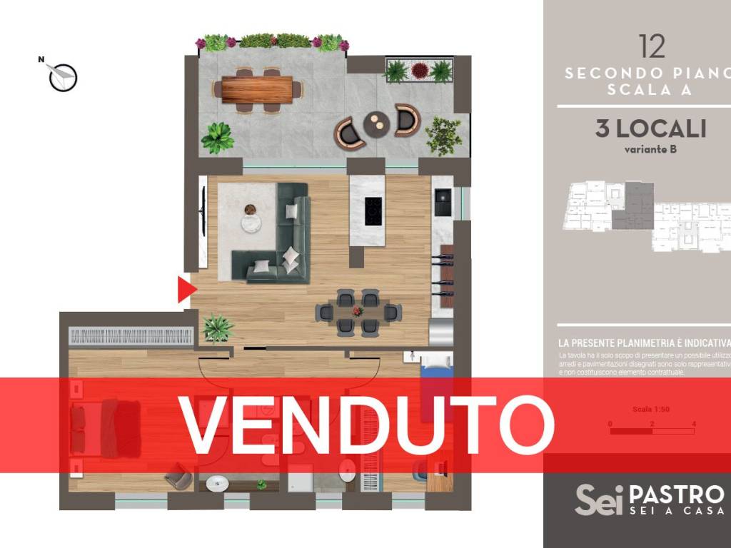 appartamento in vendita a Milano in zona Bovisa